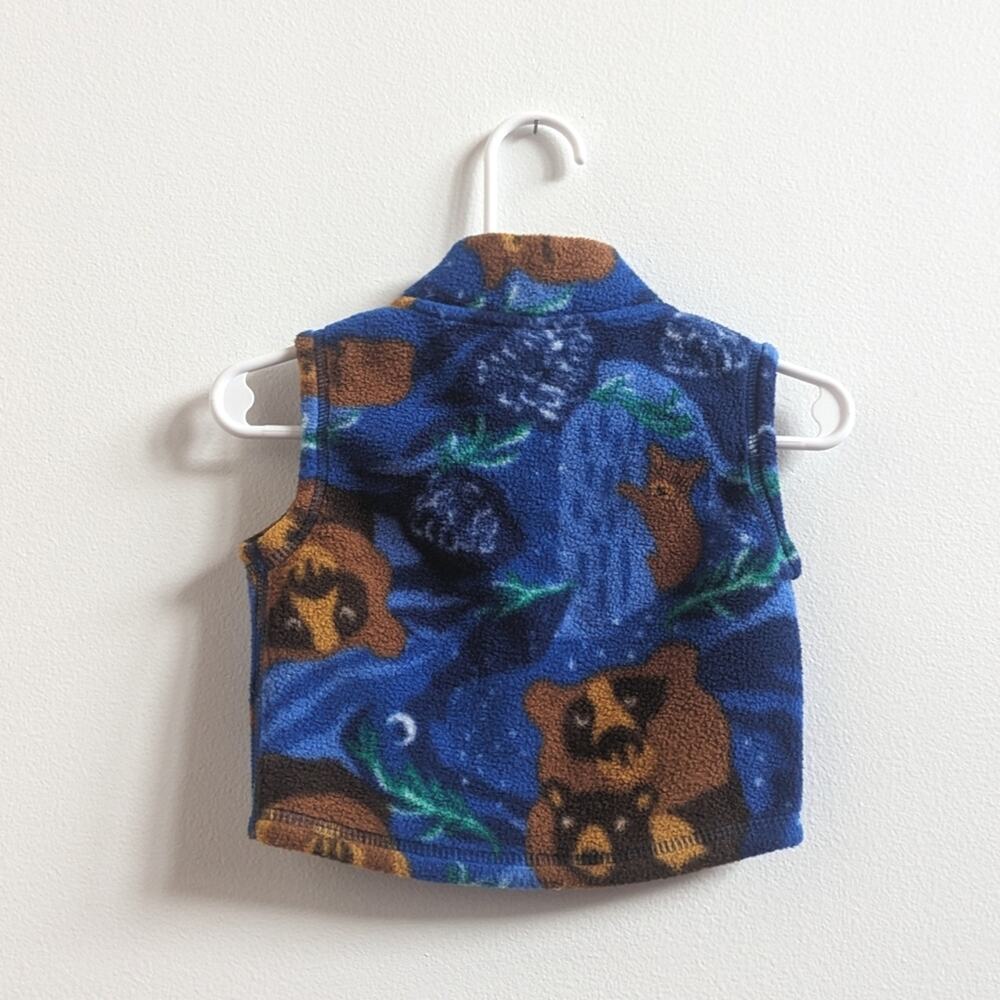 Patagonia Fleece Mama Bear Vest Gorpcore Baby 0m - Picture 3 of 4